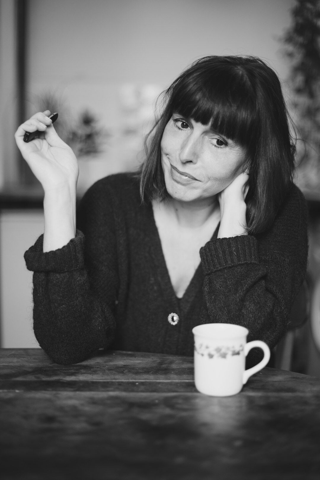 Portrait of a female editor and writer