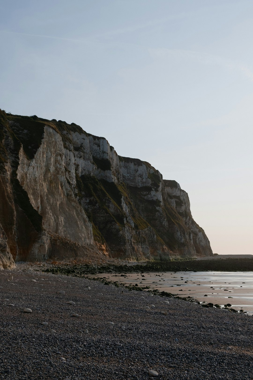 Chalk cliffs at Moens Klint in Denmark